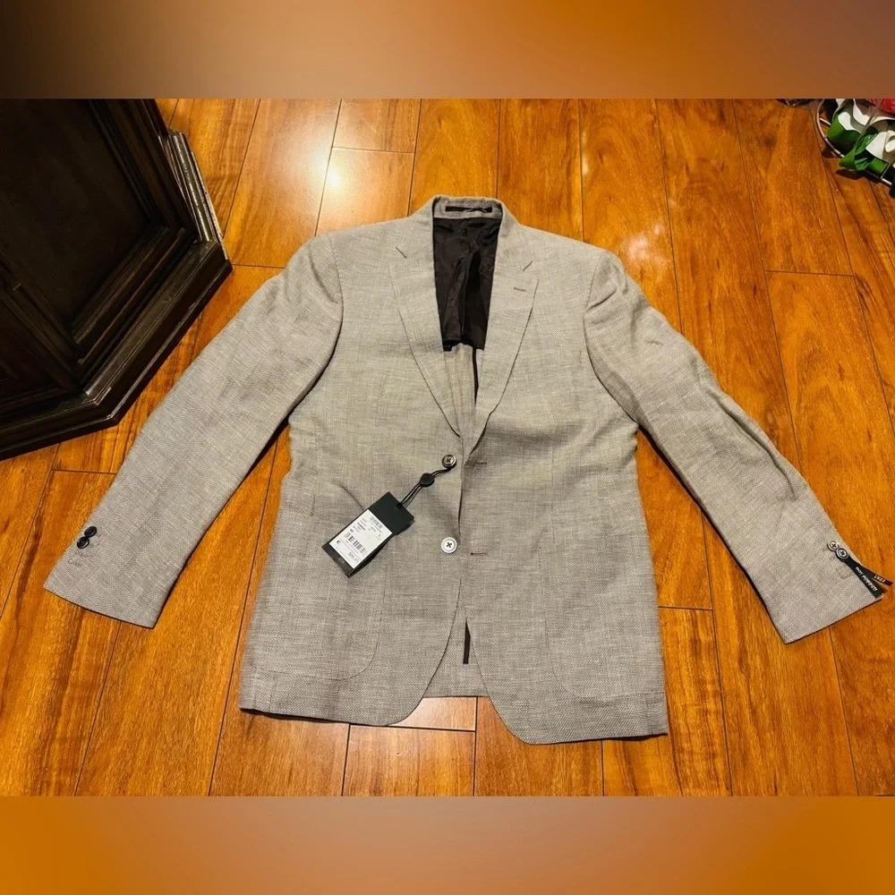 NWT ROY ROBSON Men's Classic Tan Blazer
